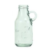 Wholesale - 8.5oz GLASS BOTTLE JAR NO CAP C/P 48, UPC: 068296510757